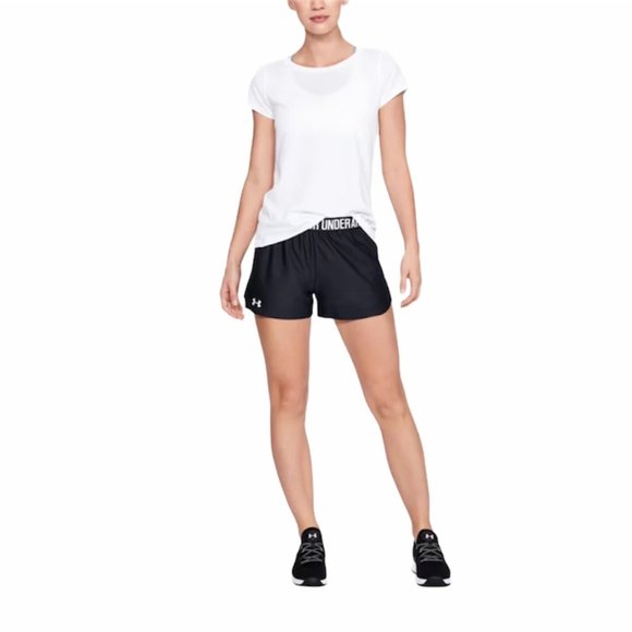 🌸 Sale 🌸 Under Armour Play Up Women's Size XS XXS  Shorts Black 1292231 002 - Picture 3 of 6